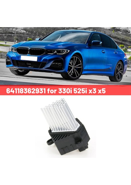 64118362931 Isıtıcı Fan Direnci Hız Kontrol Modülü Regülatörü Otomatik Bmw 330I 525I X3 X5 (Yurt Dışından) fırsatları