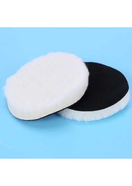 10 Adet 125 mm Araba Parlatma Pedi 5 Inç Inç Cila Ağda Pedleri Yün Parlatıcı Kaput Araba Boyası Bakım Yün Parlatma Pedi (Yurt Dışından)