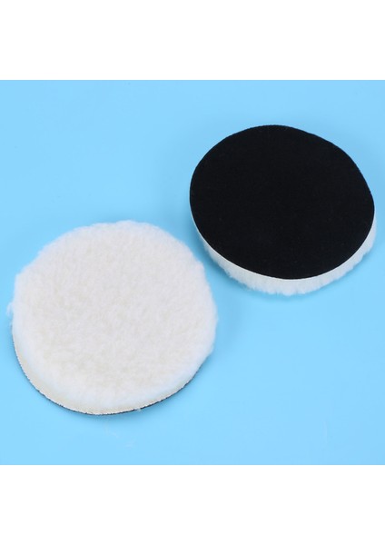 10 Adet 125 mm Araba Parlatma Pedi 5 Inç Inç Cila Ağda Pedleri Yün Parlatıcı Kaput Araba Boyası Bakım Yün Parlatma Pedi (Yurt Dışından)