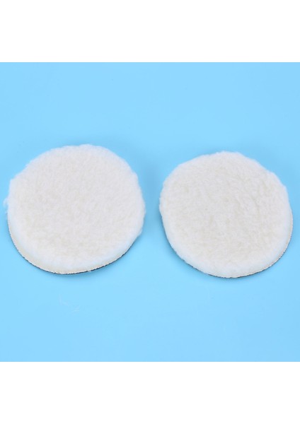 10 Adet 125 mm Araba Parlatma Pedi 5 Inç Inç Cila Ağda Pedleri Yün Parlatıcı Kaput Araba Boyası Bakım Yün Parlatma Pedi (Yurt Dışından)