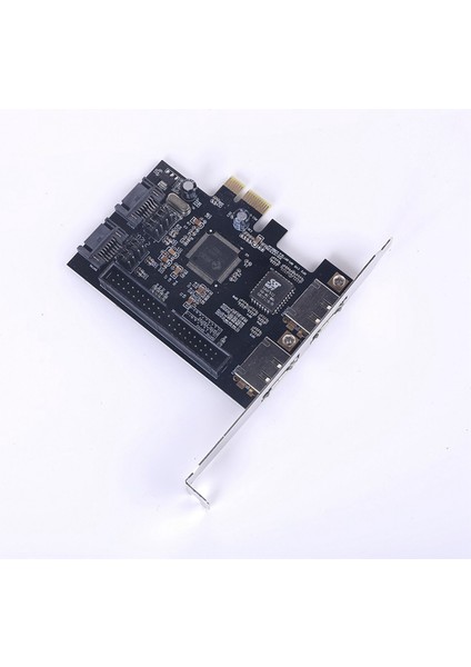 Sata Ide Pcı E Adaptör Kartı Pcı E'den Sata 2.0'a + Ide Esata X2 Combo Adaptör Dönüştürücü Raıd Denetleyici Kartı (Yurt Dışından)