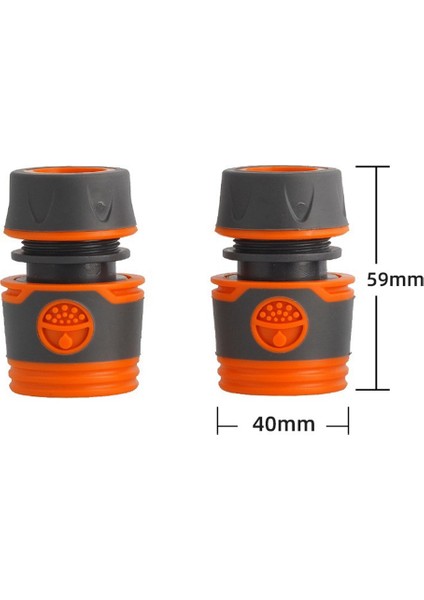 2 Takım Dayanıklı Evrensel Su Musluk Adaptörü Plastik Hortum Bağlantı Hortumu Sulama Bahçe Suit Için 13-24MM Od Musluk (Yurt Dışından)