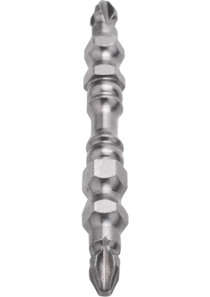 Ph2 Sertlik 65 mm Çapraz Başlı Tornavida Bit Çift Kafa Elektrikli Tornavida Phillips Tornavida Manyetik Halkalı (Yurt Dışından)
