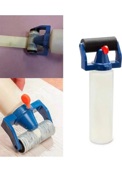 2 Adet Tutkal Aplikatörü Rulo Dağıtıcı Pe Plastik Aplikatör Şişesi 8 Oz Tutkal Şişesi Ahşap Işleme Boyama Malzemesi (Yurt Dışından)