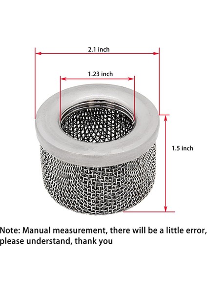 2 Adet 181072 Giriş Filtresi 1 Inç Npt Dişli Çift Ekran 695 795 1095 1595 3900 5900 Havasız Boya Püskürtücüsü Değiştir (Yurt Dışından) fiyatları