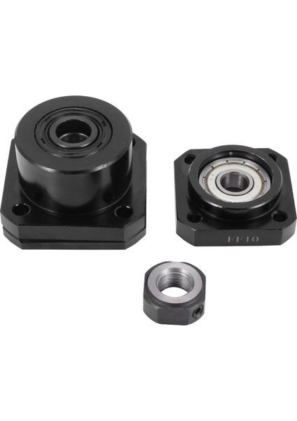 Adet FK10 Sabit Taraf +1 Adet FF10 Yüzer Taraf SFU1204 Vidalı Cnc Parçaları Vidalı 1204 FK/FF10 Uç Desteği (Yurt Dışından)