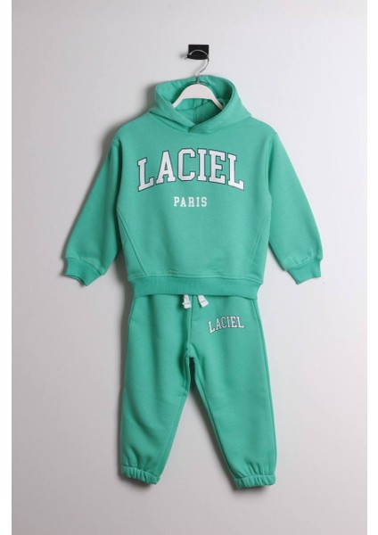 La’ciel Paris Kapşonlu Sloganlı Takım