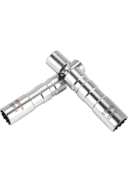 14MM ve 16MM Ince Duvarlı Manyetik Döner Buji Soketi - 3/8 Inç Sürücü 12 Noktalı Buji Soketi Sökme Aleti - Döner Uzatma, Çoğu Kapalı Alana Erişime Izin Verir (Yurt Dışından) fiyatları
