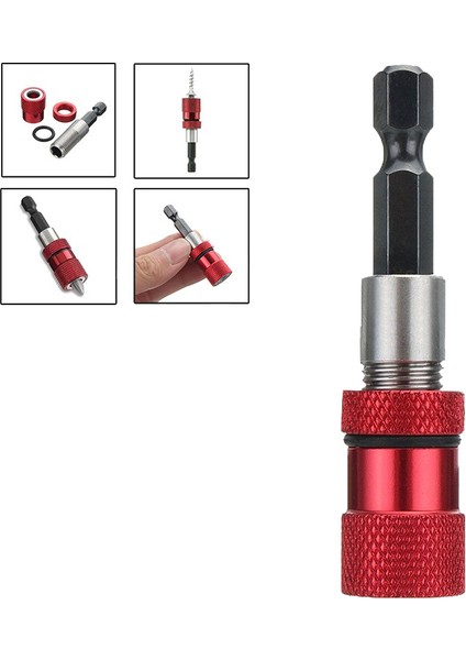1/4 Hex Shank Elektrikli Matkap Manyetik Tornavida Bit Tutucu Aracı Manyetizma Sınırı Ayarlanabilir Uzatma Çubuğu (Yurt Dışından) fiyatları