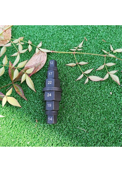 Motosiklet Altıgen Aks Aleti Sabit Altıgen Bit Soket Seti Siyah Mil Soket Adaptörü Aleti 12/14/17/19/22/24MM Eldivenli (Yurt Dışından) indirimleri