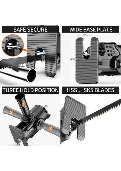 Tornavida Elektrikli Matkap Elektrikli Testere Dönüşüm Kafası Pistonlu Testere Ev Çok Fonksiyonlu Ahşap Aletler A (Yurt Dışından) modelleri