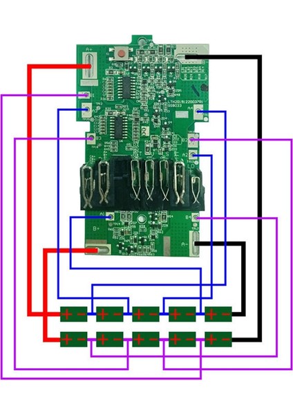 BSL36A18 Lityum Iyon Pil Koruma Levhası Pcb Devre Hitachi Hıkokı 36V 18V Multivolt Mv (Yurt Dışından)