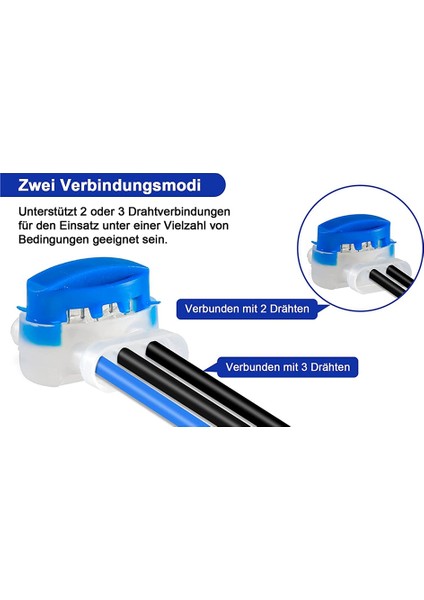 Robotik Çim Biçme Makineleri Için 30PCS Kablo Konnektörleri, Jel Dolgulu Su Geçirmez Bağlantı Kablosu Tel Konektörü (Yurt Dışından) fırsatları