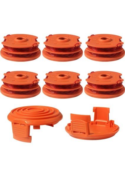 Weed Eater Yedek Makaralar Worx WA0007 WG116 WG119 Ot Biçme Makinesi Edger Makara Hattı Yedek Parçaları Otomatik Besleme (Yurt Dışından)