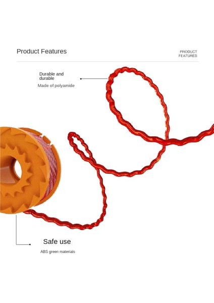 Worx WA0010/WA6531 Makara Biçme Kafası Biçme Hattı Kapağı Çim Halat Makarasını Değiştirmek Için 6 Adet (Yurt Dışından) fırsatları