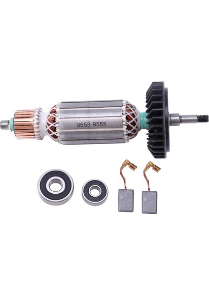 Makita 9553NB 9553HB N 9555 Rotoru Için Açı Taşlama Makinesi Armatür Rotoru Rulmanlı 607 Açı Taşlama Makinesi Rotor Aksesuarları (Yurt Dışından)