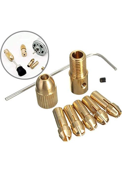 3 Set 0,5-3mm Pirinç Matkap Ucu Elektrikli Matkap Ucu Mandren Pens Mini Büküm Matkap Mandren Seti 3,17MM Şaftına Uygun (Yurt Dışından) fiyatları