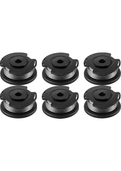 Bosch Easygrasscut 23, 26, 18, 18-230, 18-260, 18-26 Yedek Için 6 Paket F016800569 Iplik Giyotin Makarası ve Hattı (Yurt Dışından)