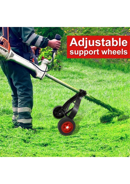 Çim Biçme Makinesi Tekerlek Ataşmanı, Çim Biçme Makinesi Yardımcı Tekerleği, Çim Biçme Makinesi, Ayıklayıcı, Çalı Kesici, Bahçe Için Uygun (Yurt Dışından) fırsatları