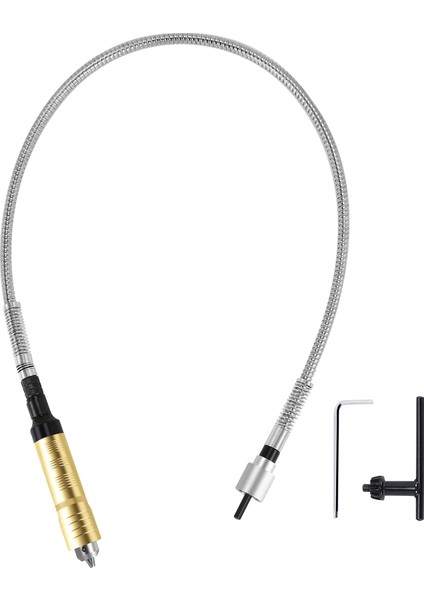 Döner Öğütücü Aracı Esnek Esnek Şaft Uyar + 0.3-6.5mm El Aleti Dremel Stil Elektrikli Matkap Döner Alet Aksesuarları (Yurt Dışından) modelleri