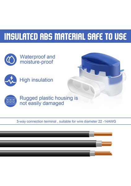 Robotik Çim Biçme Makineleri Için 36PCS Kablo Konnektörleri, Jel Dolgulu Su Geçirmez Bağlantı Kablosu Tel Konektörü (Yurt Dışından) fırsatları