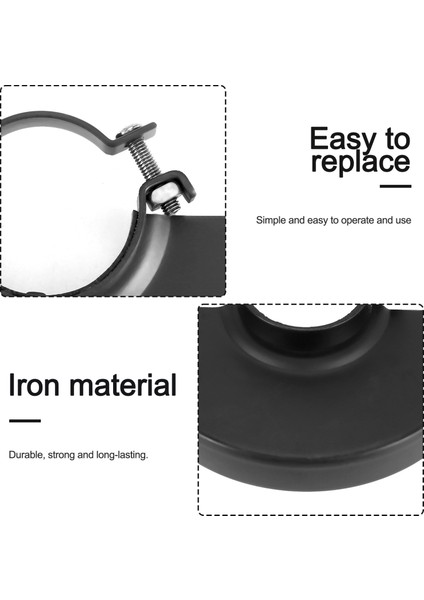 Siyah Kesme Makinesi Tabanı Metal Tekerlek Koruma Güvenlik Koruyucu Kapak Için 125 Açılı Taşlama Elektrikli Alet Aksesuarları Yeni (Yurt Dışından) indirimleri