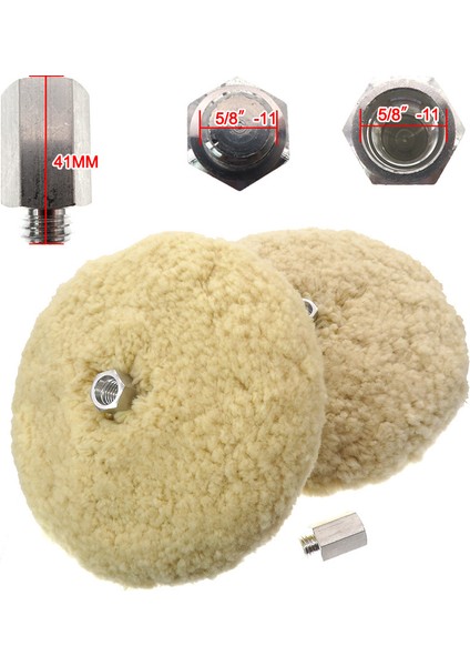 Açı Taşlama Makinesi Cilalama Makinesi Için Adaptör 5/8 Inç-11 Diş Değişimi Erkekten Dişi Çekirdek Ucu Cilalama Pedi Matkap Adaptörü (Yurt Dışından) fiyatları