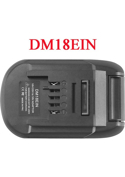 DM18EIN Pil Dönüştürücü Adaptör Şarj Cihazı Dewalt Için 18V 20V Li-Ion Pil Için Einhell Lityum Aracı (Yurt Dışından)
