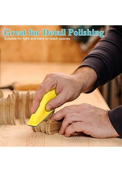 71 Pcs Mini Değirmen Taşı Seti, Ahşap El Sanatları Için Set 7 Kağıt 80/120/180/240/320/400 (Yurt Dışından) fırsatları