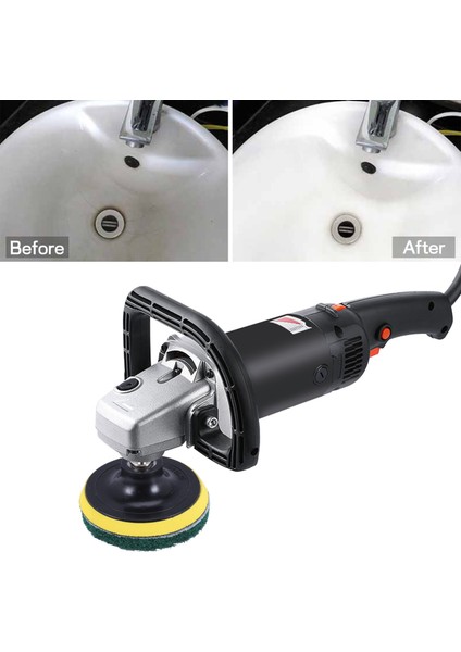 16 Adet 4 Inç Matkap Güç Fırça Kiremit Scrubber Ovma Pedi Temizleme Kiti ile 4 Inç Disk Pedi Tutucu 3 Farklı Sertlik (Yurt Dışından) fırsatları