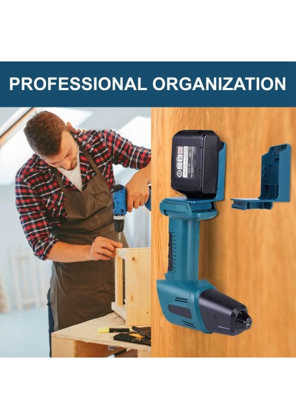 Makita 18V Için 5 Paket Alet Montajı, Makita 18V Pil Bağlantıları/askı/yerleştirme Tutucu Için Pil Tutucu (Yurt Dışından) indirimleri