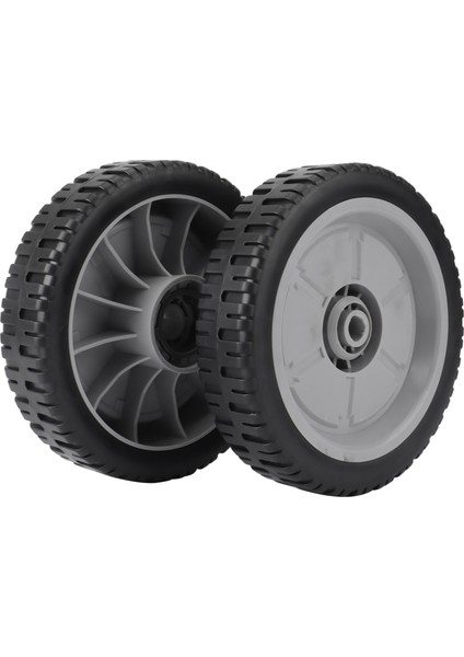 2 Paket 8 İNÇ/203 mm Çim Biçme Makinesi Tekerleği Honda GXV160 Hrj 216 196 Yürüyüşlü Kendinden Hareketli Biçme Makineleri Kauçuk Araba (Yurt Dışından)