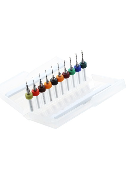 Kutu 10X 0.3-1.2mm Pcb Küçük Matkap Uçları Pcb Matkaplar Matkap Delme (Yurt Dışından)