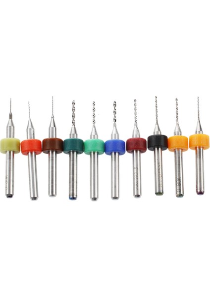 Kutu 10X 0.3-1.2mm Pcb Küçük Matkap Uçları Pcb Matkaplar Matkap Delme (Yurt Dışından)