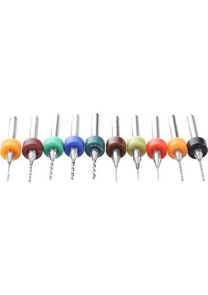 Kutu 10X 0.3-1.2mm Pcb Küçük Matkap Uçları Pcb Matkaplar Matkap Delme (Yurt Dışından)