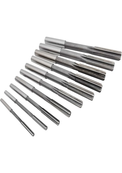 Hss Makine Raybası H8 Düz Şaftlı Aynalı Rayba Freze Raybaları 3/4/5/6/7/8/9/10MM/11MM/12MM Freze Raybaları (Yurt Dışından)