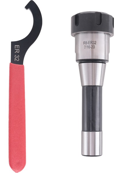 1 Adet 6.3 Inç R8-ER32 7/16 Pens Tutucu Cnc Freze Torna R8 Mil Takımı (Yurt Dışından)