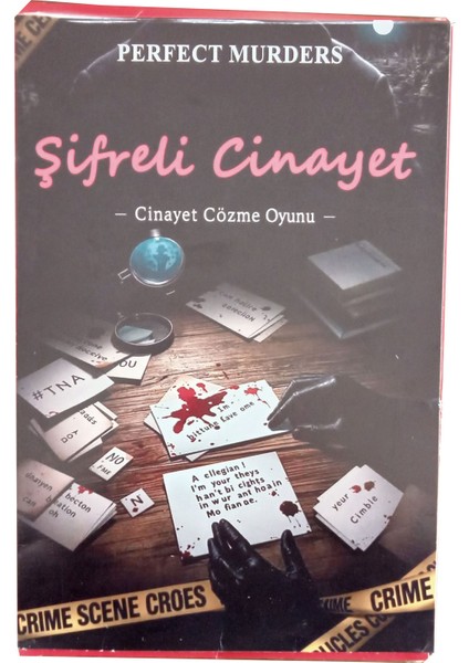 Şifreli Cinayet Perfect Murders Cinayet Çözme Oyunu