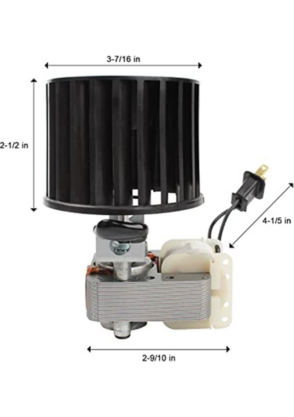 S97009796 Fan Üfleyici Düzeneği Ampul Tavan Isıtıcısına Uygun 97009796, S97009758, S97009796B Egzoz Fanının Yerine Geçer (Yurt Dışından) fiyatları