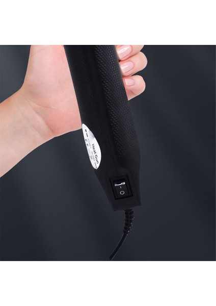 300W Sıcak Hava Makinesi Mini Sıcaklık Üfleyici Elektrikli Sıcak Kurutma Makinesi El Sanatları Kabartma Shrink Sarma Pvc Ab Fişi C (Yurt Dışından) fırsatları