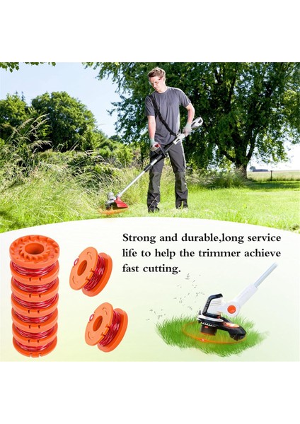 Worx Için Trimmer Makara Misinası, Worx Için 12'li Paket WA0010 Kenar Makaraları Yedekleri, Worx Için 0,065 Inç Trimmer Misinası Yedekleri (Yurt Dışından) indirimleri