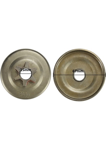 Partner 350 351 352 370 371 390 420 Testere Için 3/8 Inç 6t Pitch Debriyaj Tambur Dişlisi (Yurt Dışından) modelleri