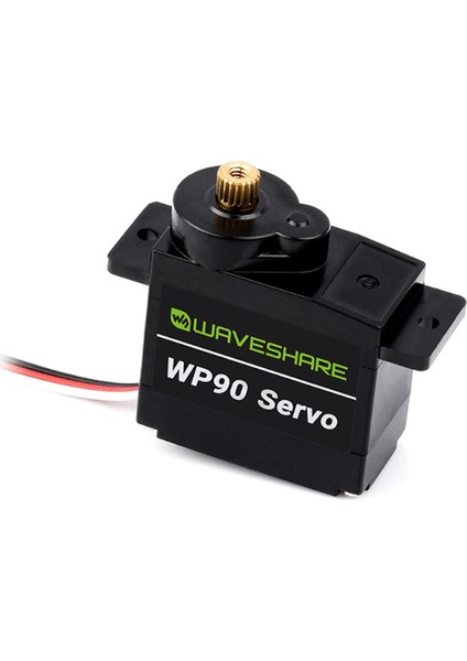 Waveshare WP90 Dijital Servo 2.3kg Güvenilirlik 180° Bakır Diş Dijital Servo Yüksek Tork Motor Kontrolü (Yurt Dışından)