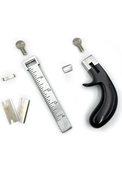 Kemer Kesme Makinesi Seti Diy Alüminyum Saplı Kemer Kesme Makinesi Tanga Kesici Tanga Bölücü Aracı Kesme Şeritleri (Yurt Dışından) fırsatları