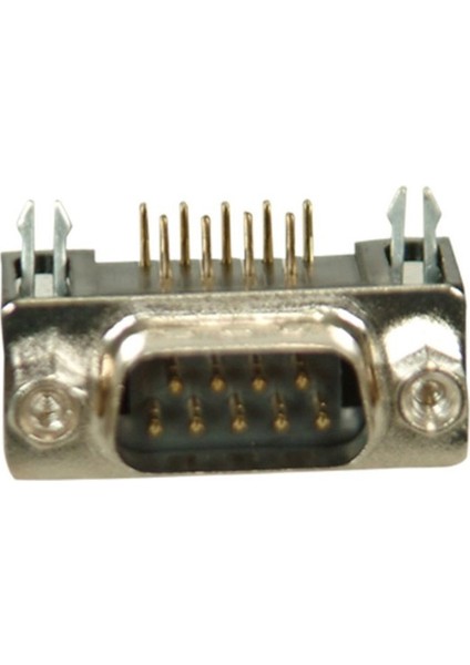 9 Pin Erkek D-Sub 90 Derece Konnektör