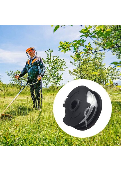 Parkside Kablosuz Çim Biçme Makinesi Parkside Prt 550 A1 Için Misinalı Çim Biçme Makinesi Yedek Makarası, 27FT 0.0629 Inç (Yurt Dışından) fırsatları