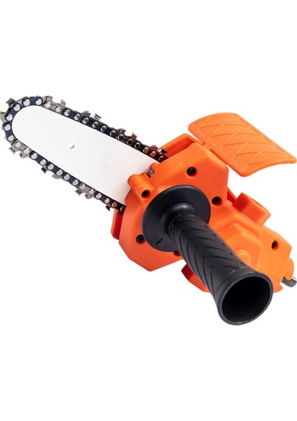 Elektrikli Matkap Dönüştürücü, 4 Inç Zincirli Mini El Zincirli Testere Dönüşüm Braketi ile Elektrikli Testereye Dönüştürücü Turuncu (Yurt Dışından)