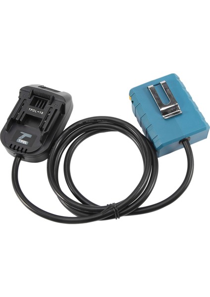Pil Uzatma Kablosu Aracı Li-Ion Pil Adaptörü Ağırlık Düşürücü Makita 18V Lityum Piller ve Aletler Için Uygun (Yurt Dışından)