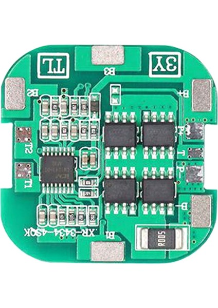 Adet 4s Bms 8A 14.8V 18650 Li-Ion Lityum Pil Şarj Panosu Süpürme Makinesi Güneş Lityum Pil Koruma Levhası (Yurt Dışından)