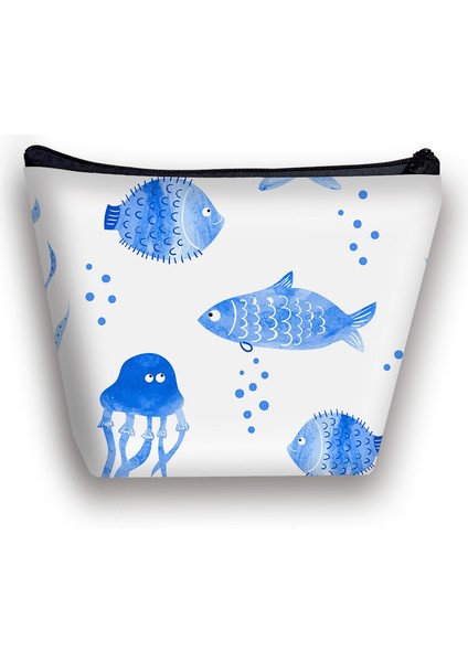 Double-Sided 3D Printed Cosmetic Bag For Children (Yurt Dışından)
